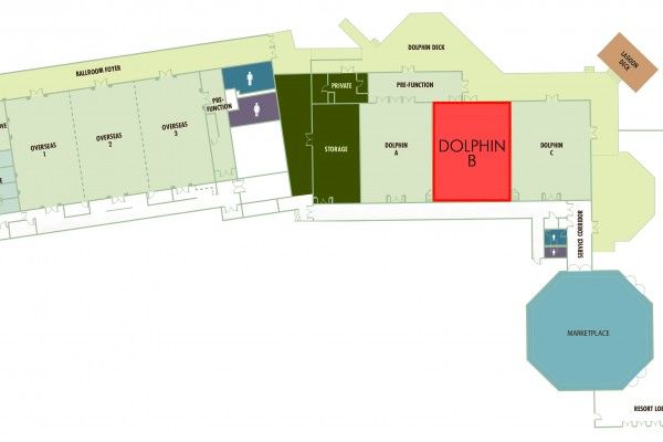 The image shows a floor plan layout with labeled rooms such as 